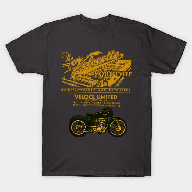 Velocette t shirt hot sale